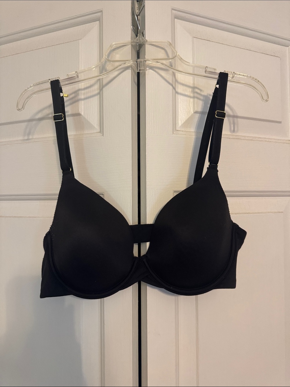 Hoppin Everyday Black Underwire T-Shirt Bra — Smooth Support
